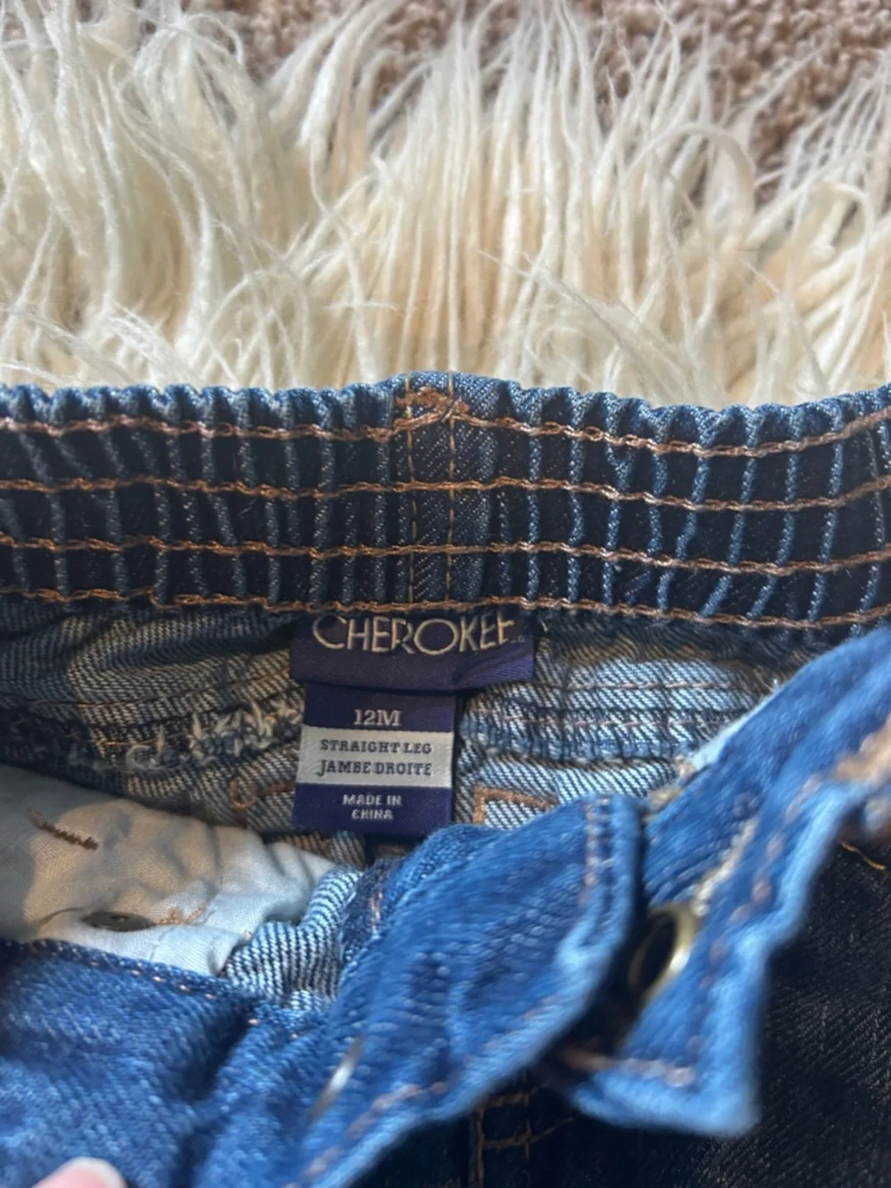 Carters, Old Navy, etc 12 month boys - Blue Denim & Khaki Bottoms